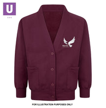 Load image into Gallery viewer, Harrier Primary Academy Sweatshirt Cardigan with logo