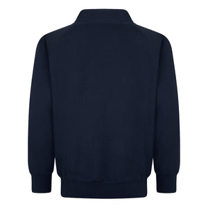 Stanford-le-Hope Primary Sweatshirt Cardigan with logo