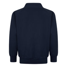 Load image into Gallery viewer, Woodside Academy Year 6 Navy Sweatshirt Cardigan with logo
