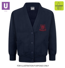 Load image into Gallery viewer, Benyon Primary Sweatshirt Cardigan with logo