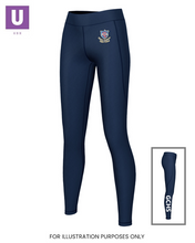 Load image into Gallery viewer, Grays Convent Chadwicks Performance Leggings with logo