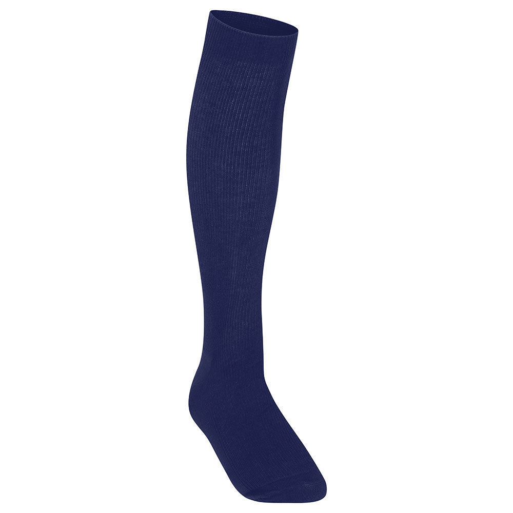 Girls Navy Blue Knee High Socks (3PK)