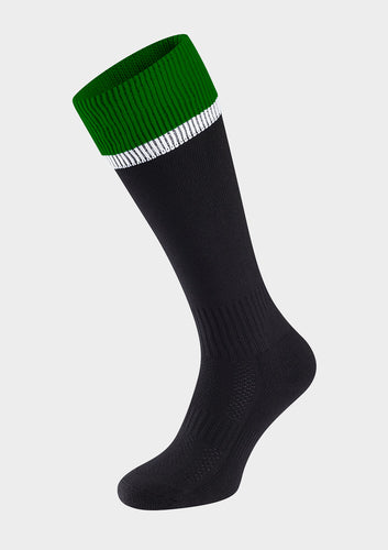 Black/Emerald Pro-Weight Sports Socks