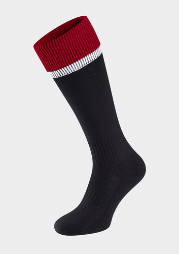 Black/Red Pro-Weight Sports Socks