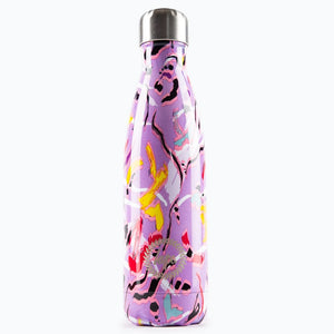 HYPE Abstract Animal Metal Water Bottle 500ml