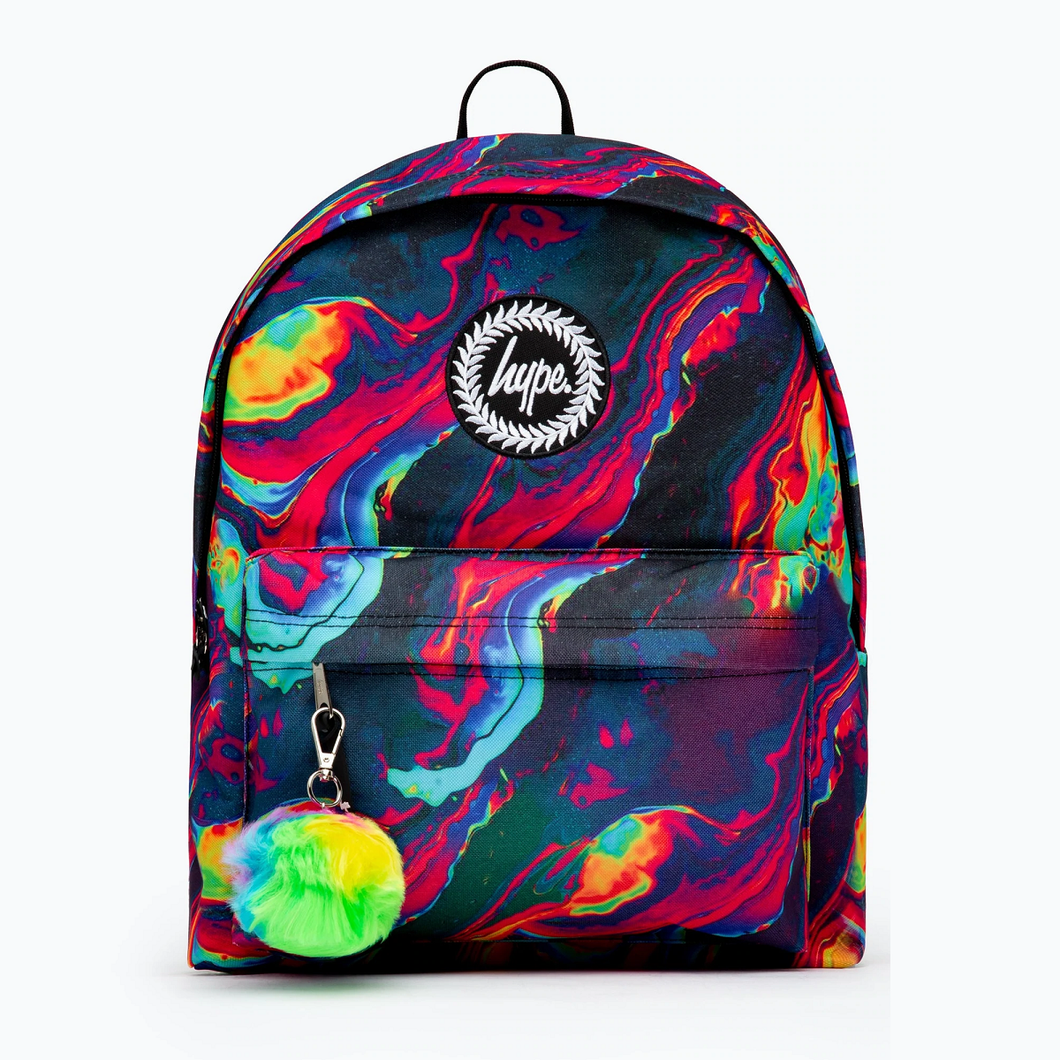 HYPE Iridescent Infrared Marble Backpack