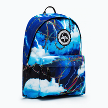 Load image into Gallery viewer, HYPE Blue Lightning Barbwire Backpack
