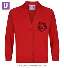 Load image into Gallery viewer, West Thurrock Academy Sweatshirt Cardigan with logo