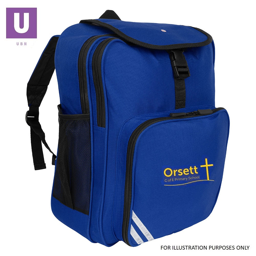 Orsett Primary Orsett Primary Junior Backpack with New logo – Uniforms By Niki