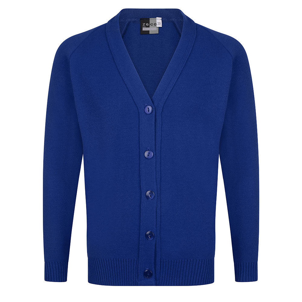 Royal Blue Knitted Cardigan