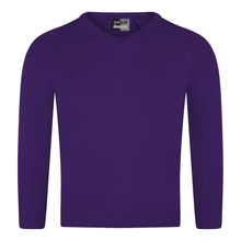 Load image into Gallery viewer, Unisex Knitted V-Neck Jumper