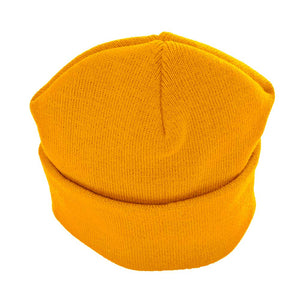 Gold Children's Knitted Ski Hat