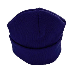 Navy Children's Knitted Ski Hat