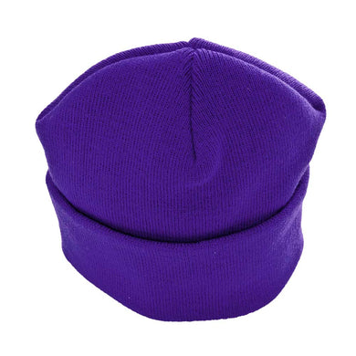 Purple Children's Knitted Ski Hat