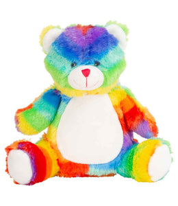 Mumbles Mini Rainbow Bear Plush Toy
