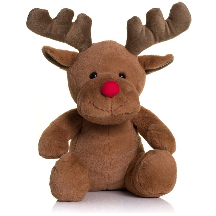 Mumbles Red Nose Reindeer Plush Toy