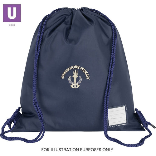 Kenningtons Primary Premium P.E. Bag with logo