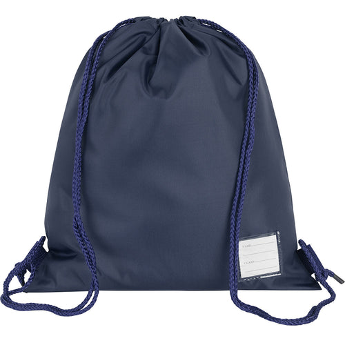 Navy School Premium Plain P.E. Bag