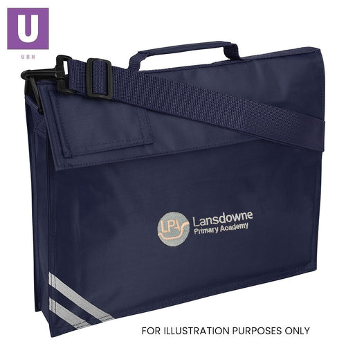 Lansdowne Primary Premium Book Bag with logo