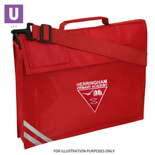 Load image into Gallery viewer, Herringham Primary Premium Book Bag with logo