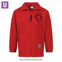 Load image into Gallery viewer, West Thurrock Academy Polar Fleece Jacket with logo