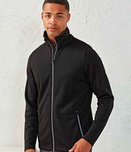 Load image into Gallery viewer, Black Premier Spun Dyed Sustainable Zip Through Sweat Jacket