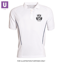 Load image into Gallery viewer, Gable Hall Performance P.E. Polo Shirt with logo