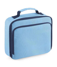 Load image into Gallery viewer, Sky Blue Quadra Lunch Cooler Bag