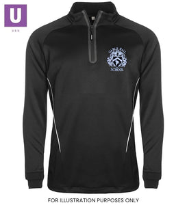 Gable Hall P.E. Tracksuit Top with logo