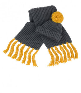 Result Chunky Knit Hat & Scarf Set