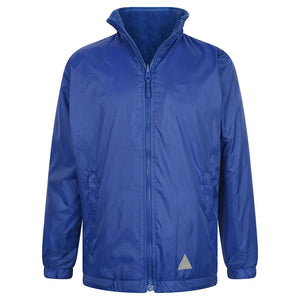Royal Blue Reversible Fleece Jacket