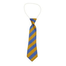 Load image into Gallery viewer, Royal &amp; Gold Broad Stripe Tie