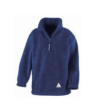 Load image into Gallery viewer, Royal Blue Result Kids Qtr Zip Neck Polartherm™ Fleece