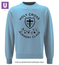 Load image into Gallery viewer, Holy Cross Nursery Crew Neck Sweatshirt with logo