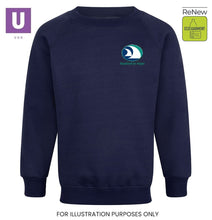 Load image into Gallery viewer, Stanford-le-Hope Primary Crew Neck Sweatshirt with logo