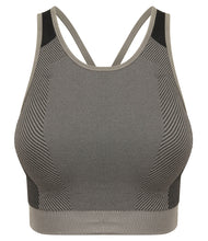Load image into Gallery viewer, Tombo Ladies Seamless Panelled Crop Top