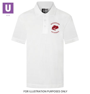 Woodside Academy Polo Shirt with logo