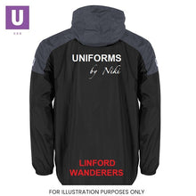 Load image into Gallery viewer, Linford Wanderers Stanno Pride Windbreaker Jacket (Black Team)
