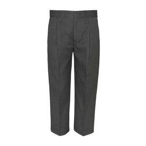 Boys Grey Sturdy Fit Trouser (Plus Size)