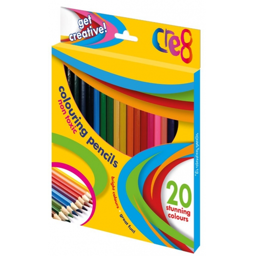 Cre8 Colouring Pencils (20pk)