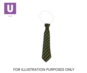 Green & Gold Thin Stripe Tie (Box of 24)