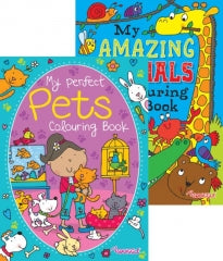 Squiggle - My Perfect Pets Colouring book