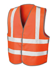Load image into Gallery viewer, Fluorescent Orange Safety Vest