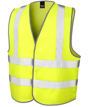 Charger l&#39;image dans la galerie, Fluorescent Yellow Safety Vest