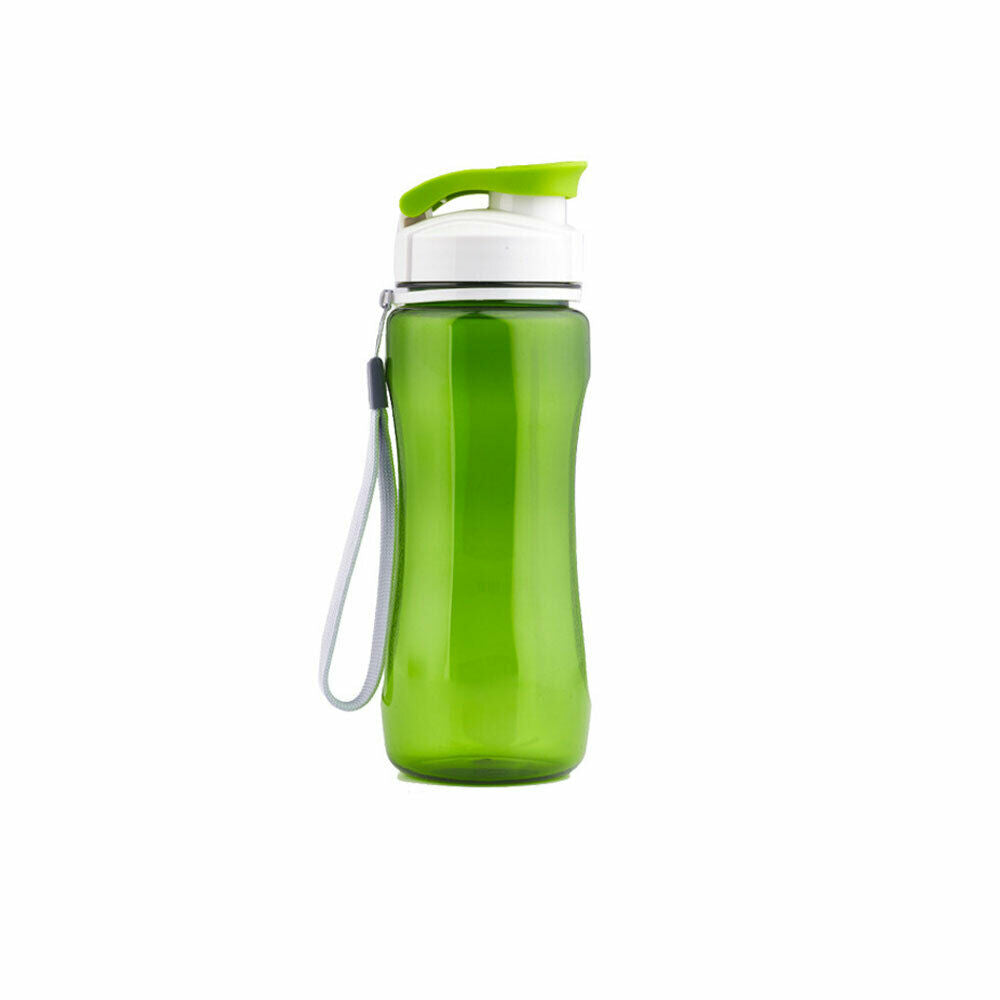 Green Flip Top Water Bottle