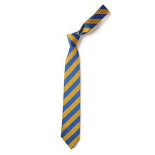 Load image into Gallery viewer, Royal &amp; Gold Broad Stripe Tie